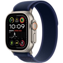 Apple Watch Ultra 2 2024 Natural + Blue Trail Loop S/M