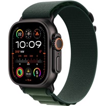 Apple Watch Ultra 2 2024 Black + Dark Green Alpine Loop S