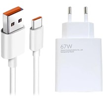 Xiaomi 67W nabjeka s USB-C kabelem bl - rozbaleno, pokozen krabika