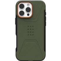 UAG Civilian zadn kryt s podporou MagSafe pro Apple iPhone 16 Pro Max zelen