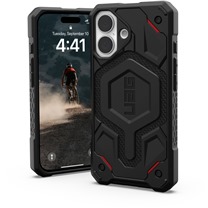 UAG Monarch Pro MagSafe odoln zadn kryt pro Apple iPhone 16 kevlarov ern