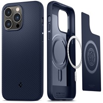 Spigen Mag Armor zadn kryt pro Apple iPhone 14 Pro Max modr