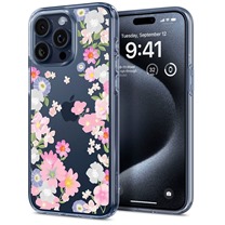 Spigen Liquid Crystal zadn kryt pro Apple iPhone 15 Pro blossom