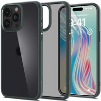 Spigen Ultra Hybrid zadn kryt pro Apple iPhone 15 Pro zelen