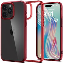 Spigen Ultra Hybrid zadn kryt pro Apple iPhone 15 Pro erven