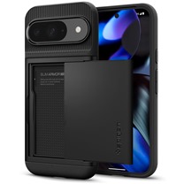 Spigen Slim Armor CS zadn kryt s prostorem na karty pro Google Pixel 9 / 9 Pro ern