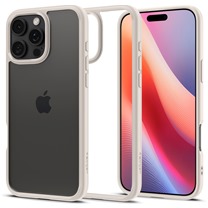 Spigen Ultra Hybrid zadn kryt pro Apple iPhone 16 Pro Max titanov