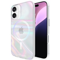 Case Mate Soap Bubble odoln zadn kryt s podporou MagSafe pro Apple iPhone 16 duhov