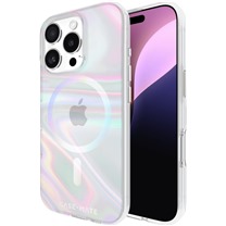 Case Mate Soap Bubble odoln zadn kryt s podporou MagSafe pro Apple iPhone 16 Pro duhov