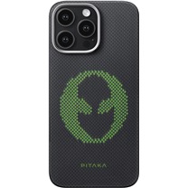 Pitaka x Aries Tactile Woven Case fosforeskujc aramidov zadn kryt pro Apple iPhone 16 Pro Alien