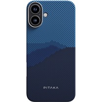 Pitaka Tactile Woven Case aramidov kryt s podporou MagSafe pro Apple iPhone 16 modr / tmav modr