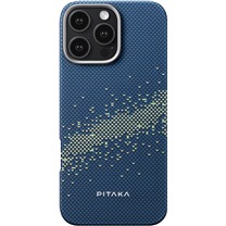 Pitaka Tactile Woven Case aramidov kryt s podporou MagSafe pro Apple iPhone 16 Pro modr / zelen