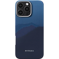 Pitaka Tactile Woven Case aramidov kryt s podporou MagSafe pro Apple iPhone 16 Pro modr / tmav modr