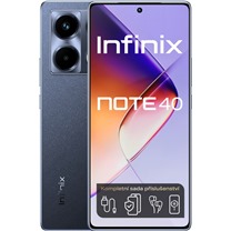 Infinix Note 40 8GB / 256GB Dual SIM Obsidian Black - rozbaleno