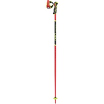 LEKI Poles, WCR TBS SL 3D, bright red-black-neonyellow, 110