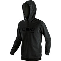 LEKI Logo Hoodie LEKI, black-black, L