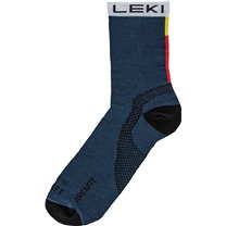 LEKI Trail Running Socks, true navy blue-white, 36 - 39