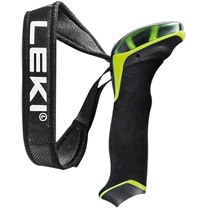 LEKI Aergon Air Foam | Neoprene Strap, lime-black, 18 mm