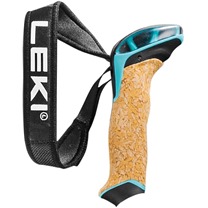 LEKI Aergon Air Foam | Neoprene Strap, mint-black, 16 mm