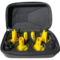 LEKI Fin Vario Set, yellow, One size