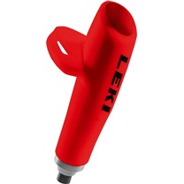 LEKI Hrot Trail Tip neonred with LEKI white