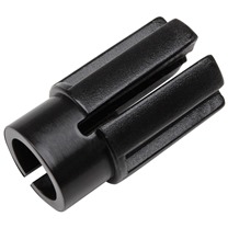 LEKI Doplnk Leki Split dowel for shafts with Y 18 mm - black