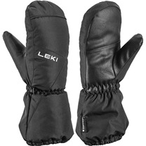 LEKI Nevio Junior Mitt, black, 3.0