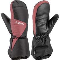 LEKI Nevio Junior Mitt, black-rose, 3.0