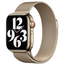 Apple Milanese Loop emnek milnsk tah pro Apple Watch 38 / 40 / 41mm Gold