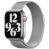 Apple Milanese Loop emnek milnsk tah pro Apple Watch 38 / 40 / 41mm Silver