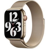 Apple Milanese Loop emnek milnsk tah pro Apple Watch 42 / 44 / 45 / 49mm Gold
