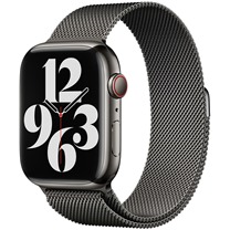 Apple Milanese Loop emnek milnsk tah pro Apple Watch 42 / 44 / 45 / 49mm Graphite