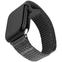 FIXED Nylon Sporty Strap nylonov emnek pro Apple Watch Ultra / 2 49mm tmav ed