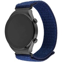 FIXED Nylon Sporty Strap nylonov emnek 20mm Quick Release pro smartwatch tmav modr