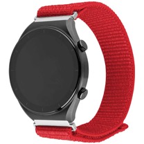 FIXED Nylon Sporty Strap nylonov emnek 20mm Quick Release pro smartwatch erven