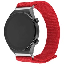 FIXED Nylon Sporty Strap nylonov emnek 22mm Quick Release pro smartwatch erven