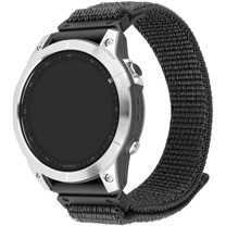 FIXED Nylon Sporty Strap nylonov emnek pro Garmin 26mm QuickFit tmav ed