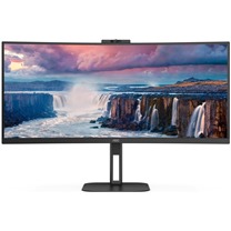 AOC CU34V5CW 34" VA kancelsk monitor s webkamerou ern