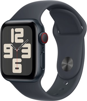 Apple Watch SE 2024 40mm Midnight + Midnight Sport Band M/L