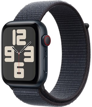 Apple Watch SE 2024 Cellular 44mm Midnight + Ink Sport Loop