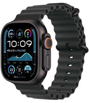 Apple Watch Ultra 2 2024 Black + Black Ocean Band