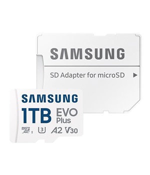 Samsung EVO+ microSDXC 1TB + SD adaptr