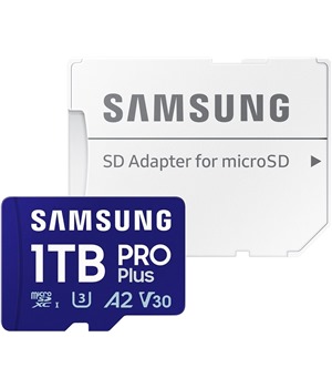 Samsung PRO Plus microSDXC 1TB + SD adaptr (MB-MD1T0SA/EU)