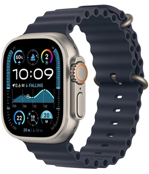 Apple Watch Ultra 2 2024 Natural + Navy Ocean Band