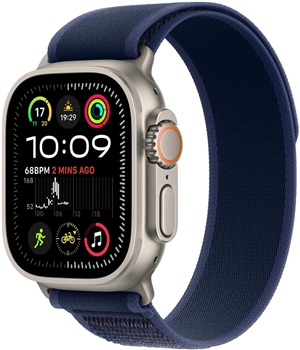 Apple Watch Ultra 2 2024 Natural + Blue Trail Loop S/M