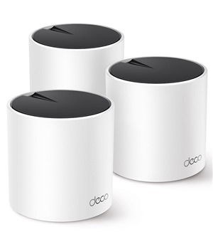 TP-link Deco X55 Mesh systm s podporou Wi-Fi 6 (3ks)