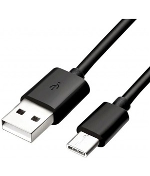 Samsung 25W USB-A / USB-C 1,5m ern kabel bulk (EP-DG970BBE)