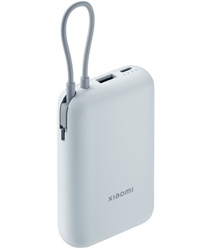 Xiaomi powerbanka 22.5W 10000mAh s integrovanm kabelem modr