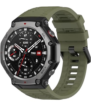 CELLFISH silikonov emnek pro Amazfit T-Rex 3 zelen