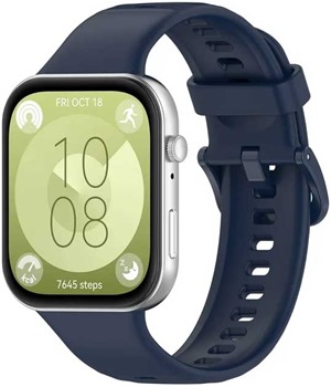 CELLFISH silikonov emnek pro Huawei Watch Fit 3 modr